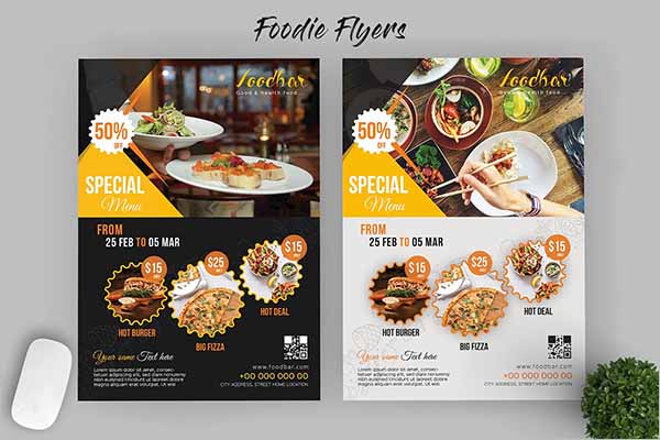 Restaurant Flyer Design Templates