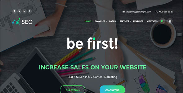 Simple Seo Company WordPress Theme