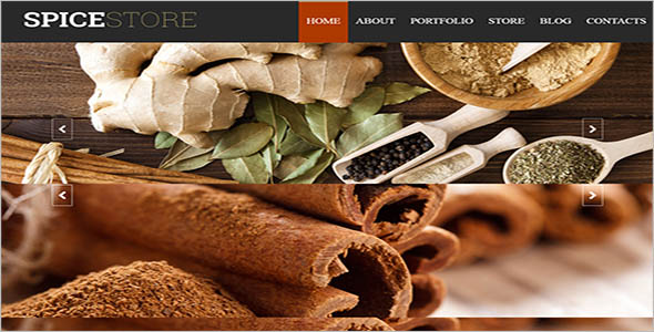 Spice Shop Resturant WooCommerce Theme