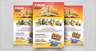 33+ Tourism Flyer Designs