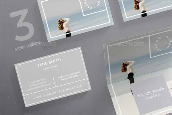 Women Fashion Business Card Template
