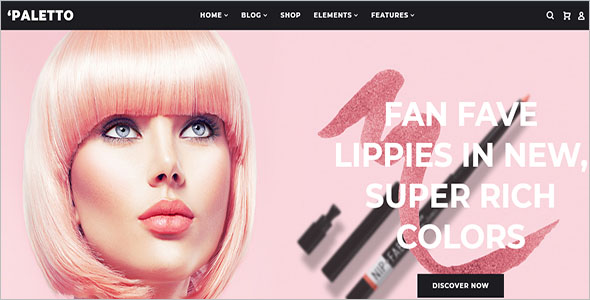 WooCommerce Cosmetic Store Elementor Theme