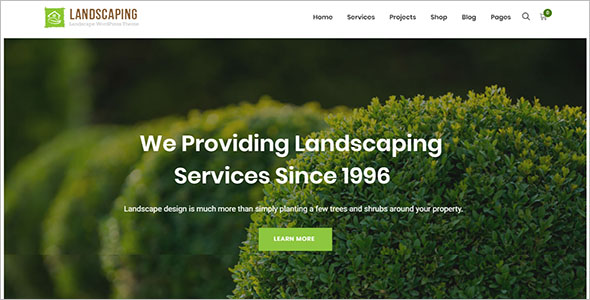 lawn Business WordPress Theme