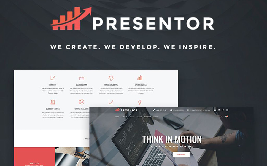 Presentor - Business Elementor WordPress Theme