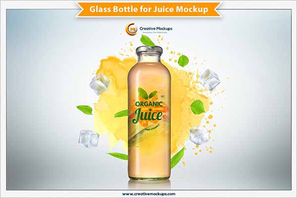 Best Juice Bottle Mockup Designs