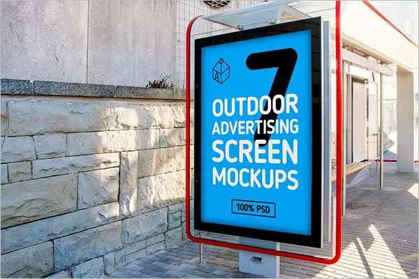 Best Outdoor Mockup PSD Designs