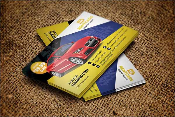 Best Taxi Business Card Templates