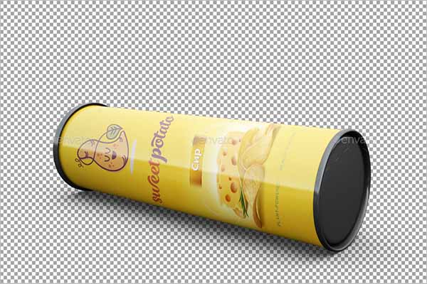Chips Container Mockup Design