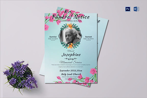 Funeral Notice Templates