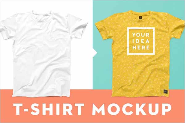 Modern T-shirt Mockup PSD Templates