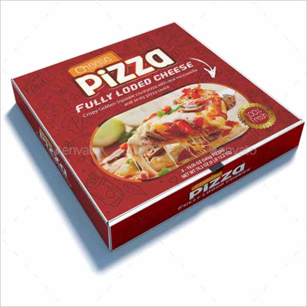Pizza Box Template
