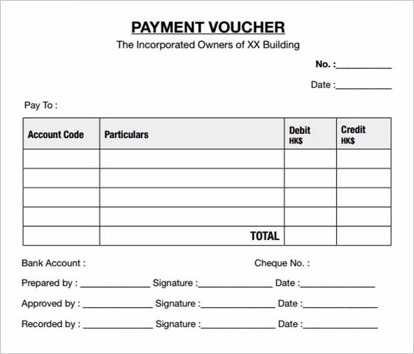 cash voucher template excel