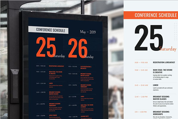 Simple Conference Poster Templates