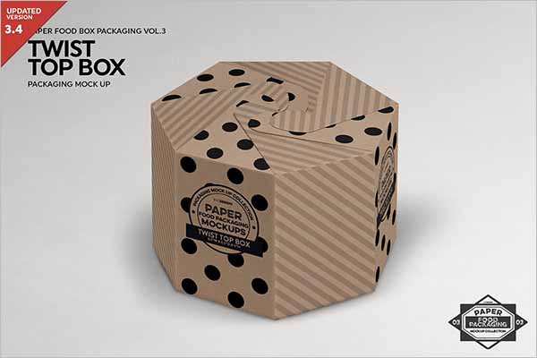 Twist Box Packaging Design