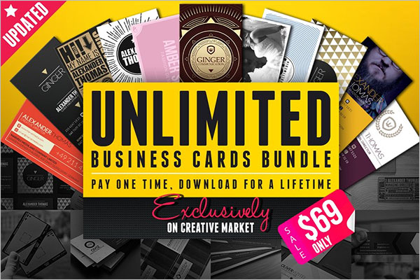 Unlimited Business Cards
