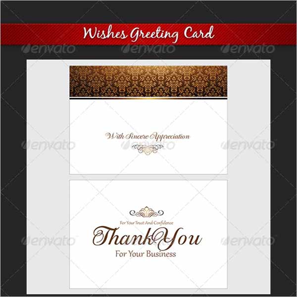 Weeding Thank You Card Template