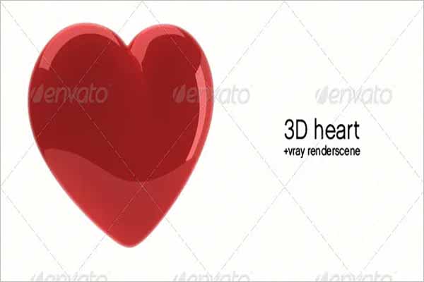 3D Heart Object Model