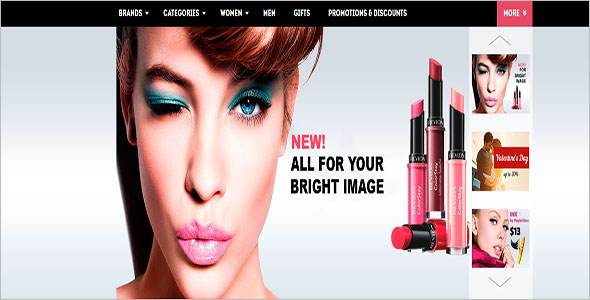 Beauty Products WordPress Theme