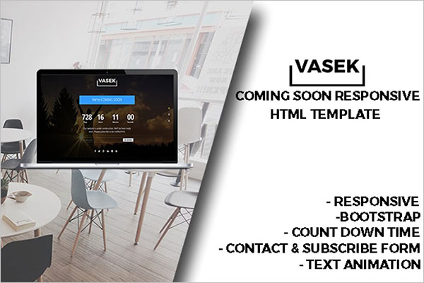 Coming Soon HTML Template