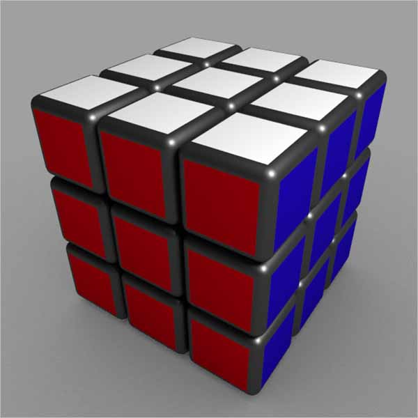 Cubic 3D Object Design