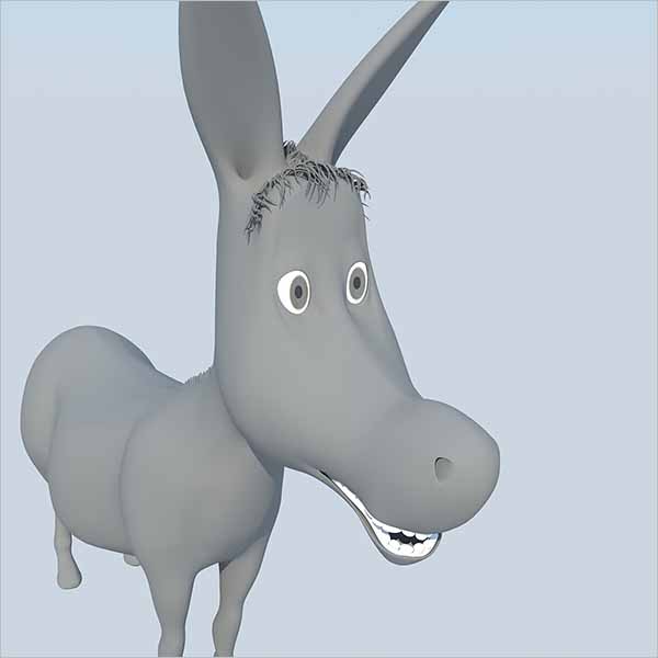 Donkey 3D Design Model