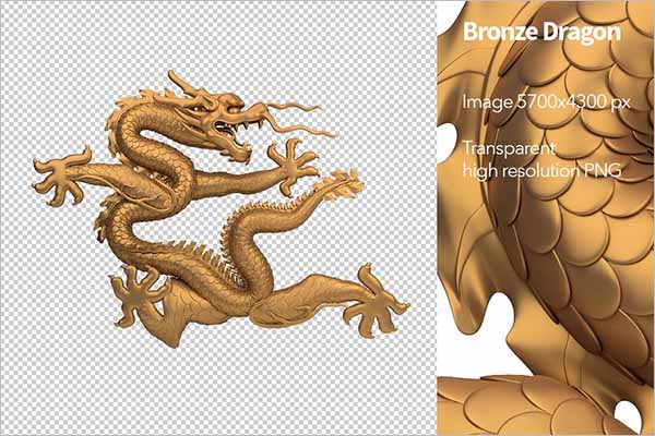 Dragon 3D Image Model