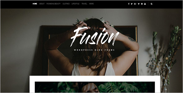 Fusion WordPress Blog Theme
