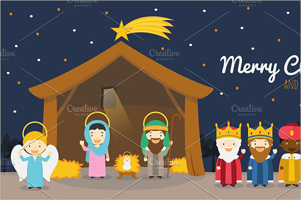 Nativity scene for Christmas Decorations