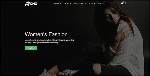 Women's Fashion WordPress Theme