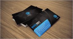 42+ Black Business Card Designs
