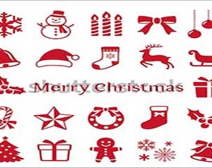 Christmas Icons Vector Designs