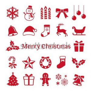Christmas Icons Vector Designs Sample