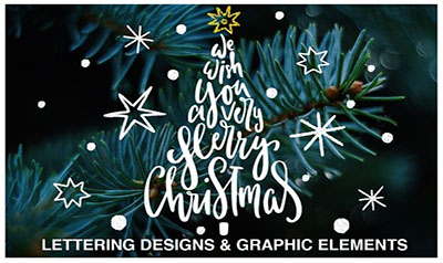 Christmas Tree Lettering Decoration Ideas