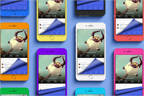 Customizable App Screen Mockup Design