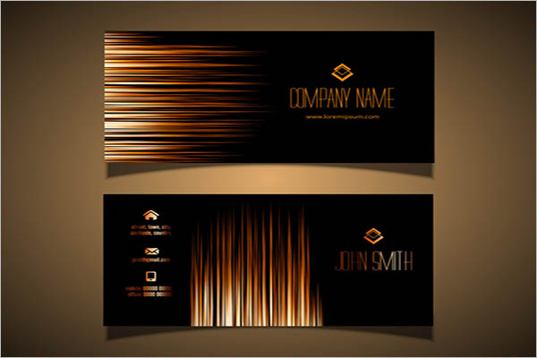 Digital Metal Business Cards Design