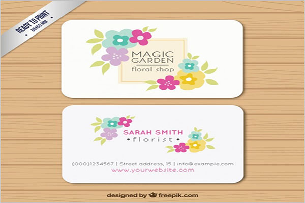 Gardening Services Business Cards
