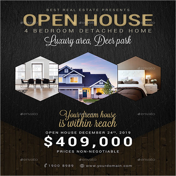 Open House Flyer Example