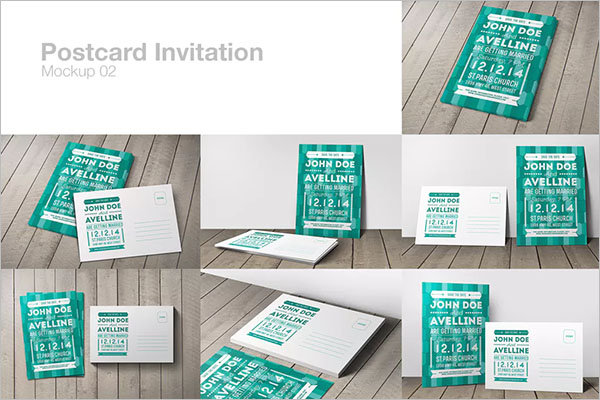 Postcard Invitation Design