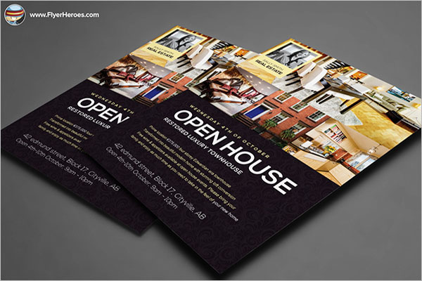 Responsive Open House Flyer
