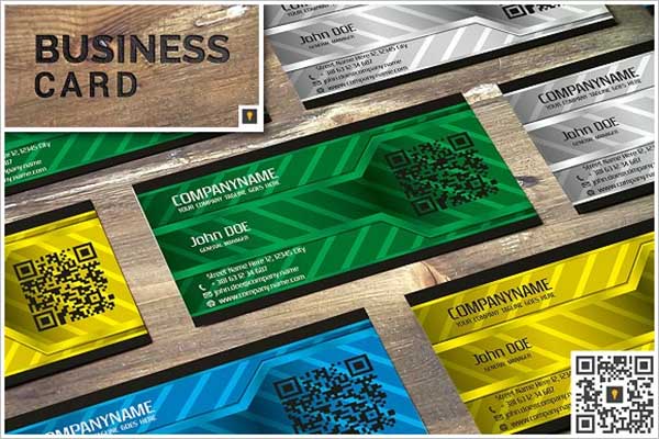 Sample Metal Business Card Template