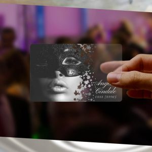 Transparent Business Cards product