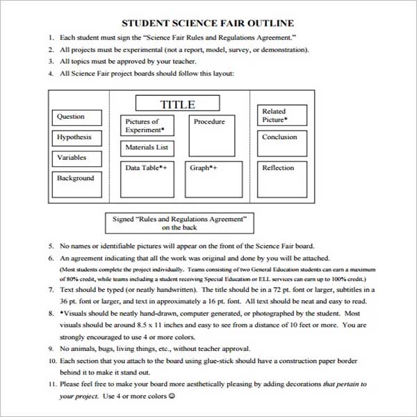 Project Outline Template Free Word Doc 