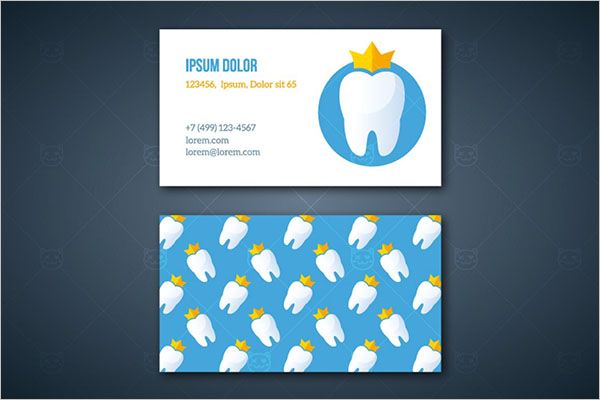 Unique-Dental-Care-Business-Card-Design