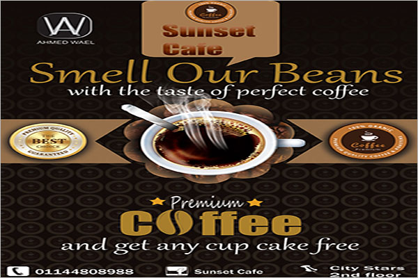 coffee shop flyer design idea
