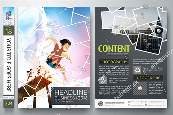 photo collage flyer design