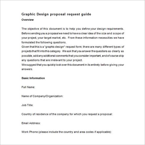 Free Project Proposal Template 