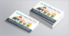 20+ Simple Day Care Business Card Templates