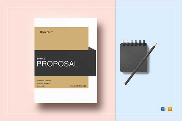 Simple Design Proposal Template  
