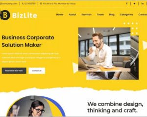 Bizlite Business WordPress Theme