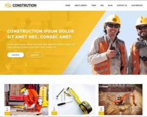 Construction Architecture WordPress Theme
